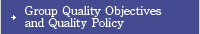 Group Quality Objectives and Quality Policy